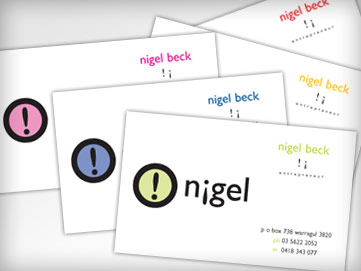 nigel beck business cards