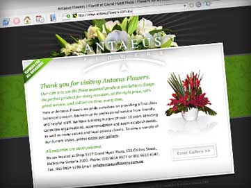 antaeus flowers website